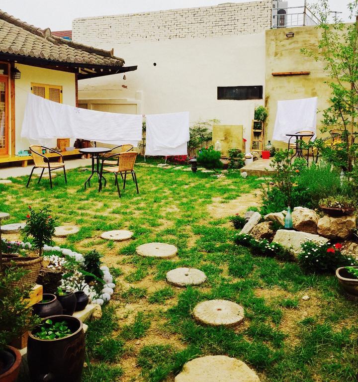 Indigo Hanok Pensión Jeonju Habitación foto
