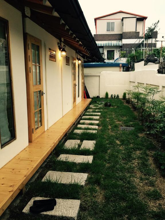 Indigo Hanok Pensión Jeonju Habitación foto